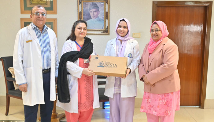 Dow University Distributes 460 Laptops Among Students Under PM Youth Laptop Scheme