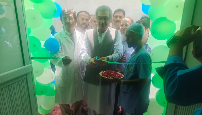 Secy Health Rehan inaugurates Resuscitation Bay and Post-Surgical ICU at Qatar Hospital Orangi