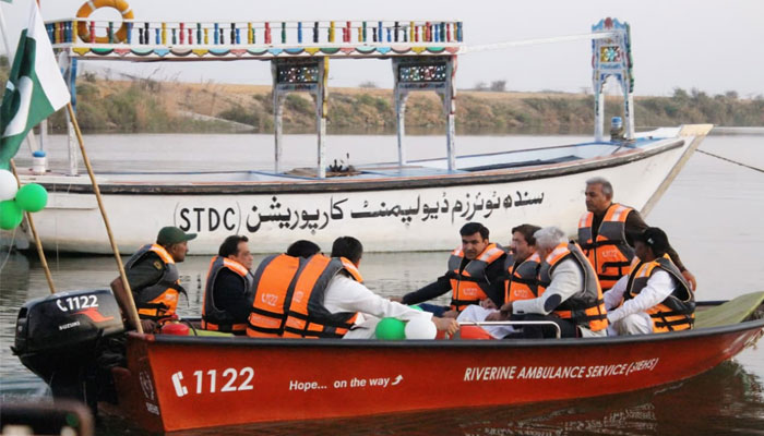 Sindh Launches First Boat Ambulance Service at Keenjhar Lake