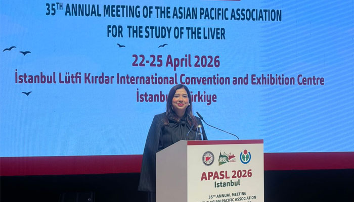 Pakistani Gastroenterologist Represents Country at APASL 2026 Conference in Istanbul