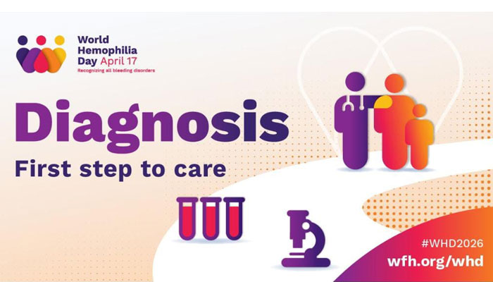World Hemophilia Day 2026 to focus on diagnosis as the first step to care