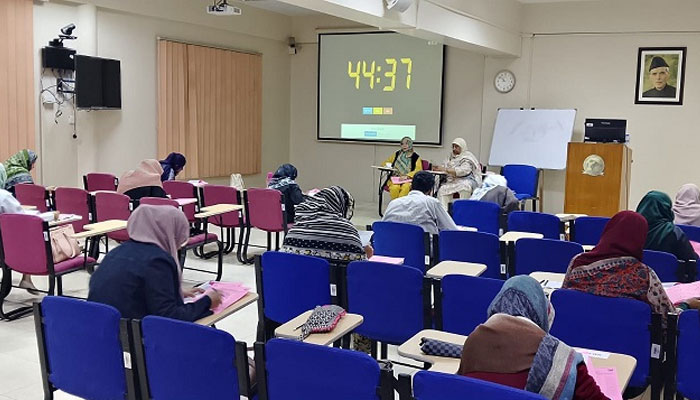 PhD Entrance Tests Held at ICCBS–University of Karachi