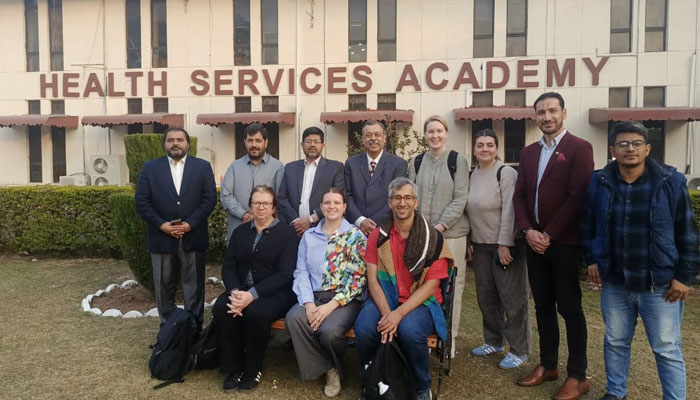 Cardiff University Delegate Explores Research Collaboration During Visit to Health Services Academy