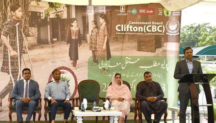 Commissioner Karachi Visits District South to Review Polio Campaign