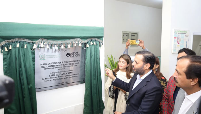 Federal Health Minister Mustafa Kamal Inaugurates Sixth Telemedicine Center in Karachi