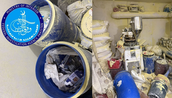 FIA Busts Illegal Medicine Factory in Karachi, Arrests Suspect