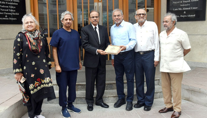 Chief Justice SHC Visits CyberKnife Facility at JPMC, Praises Free Cancer Treatment Services