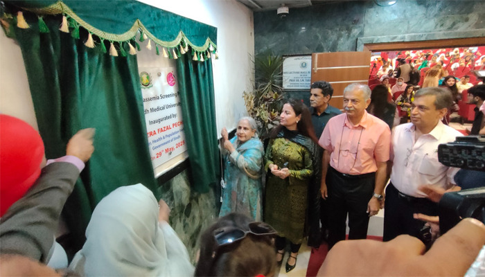 Dr. Azra Pechuho Launches Free Thalassemia Screening and CVS Testing at JPMC