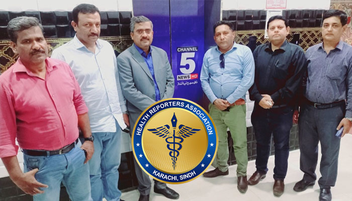 Health Reporters Association Delegation Visits Wasim Hashmi, Condemns Attack and Assures Support
