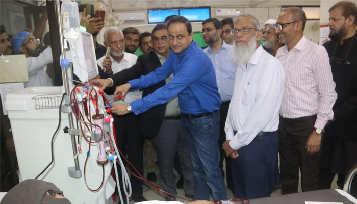 Mayor Karachi Inaugurates Expansion Project of Karachi Institute of Kidney Diseases