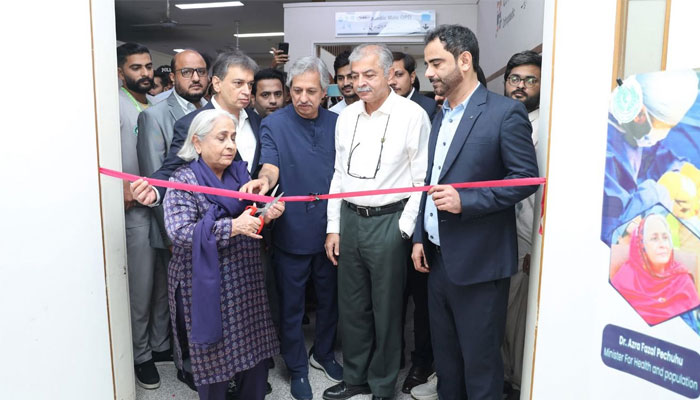 Dr. Azra Pechuho inaugurates advanced orthopedic and phlebotomy units at JPMC