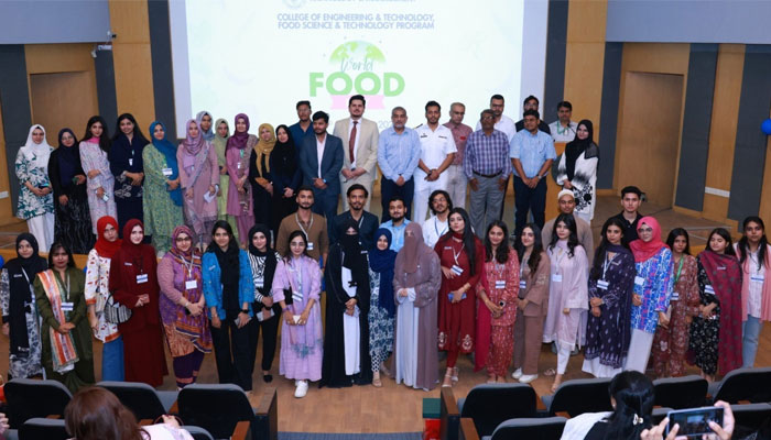 Ziauddin university marks world food day with a call for innovation and food security